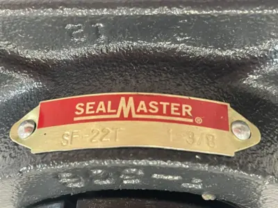 NEW SEALMASTER SF-22T FLANGE MOUNT BEARING 1-3/8" SF22T