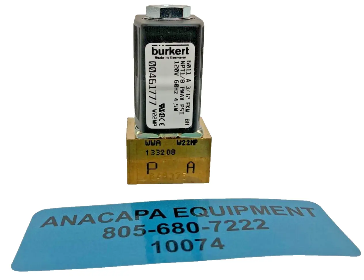USED Burkert 6011 A