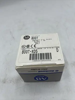 New | in-Stock ALLEN BRADLEY 800T-XD5 Switch Parts Michigan US | ND Industrial Surplus #1208187