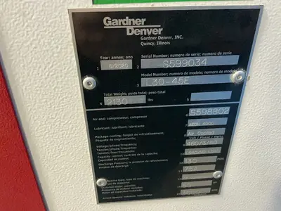 Used 2020 GARDNER DENVER L3045E Miscellaneous MRO Ohio US | HGR 24 #1495295