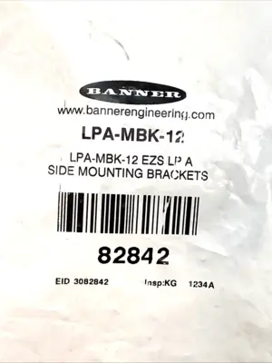 NEW BANNER SIDE MOUNTING BRACKET LOT OF 2