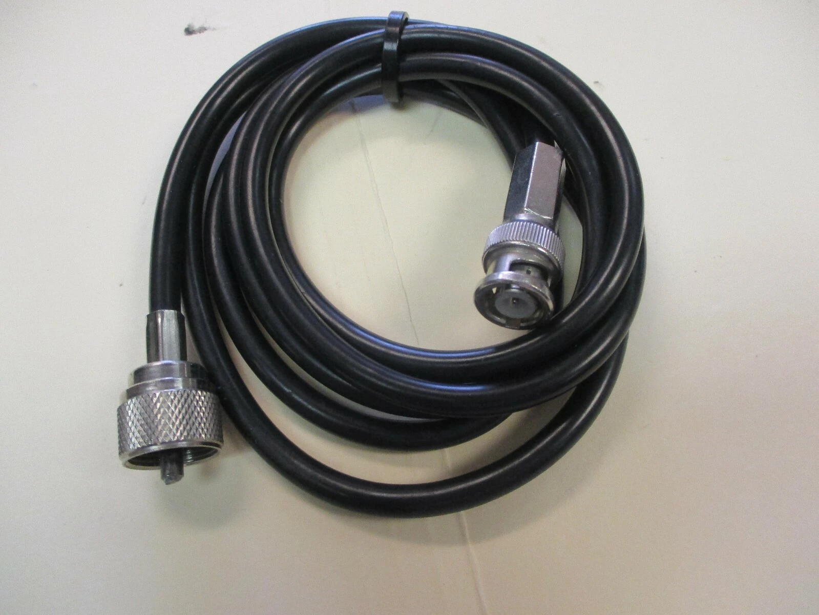 USED HIRAKAWA 3C-2V BNC MALE TO RG-8X MALE CABLE