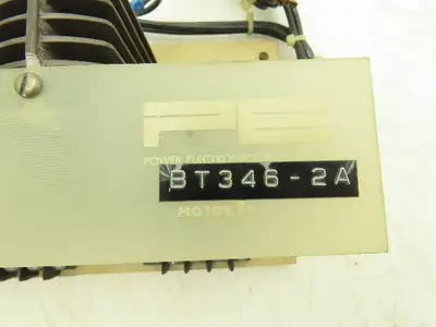 Power Electronics BT346-2A Soft Start Motor Control Heatsink Panel 115V/460V