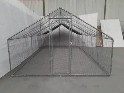 NEW 10X20 FT DOG KENNEL/CHICKEN RUN CAGE STORAGE