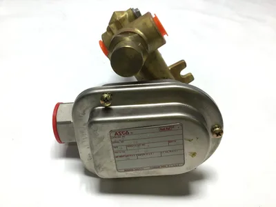 Asco K2063806RF Red Hat Solenoid & Air Operated Valve 3/8″ NPT 120V 60Hz 20Watts
