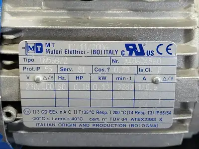 USED 2006 MOTORI ELETTRICI TN56B/2
