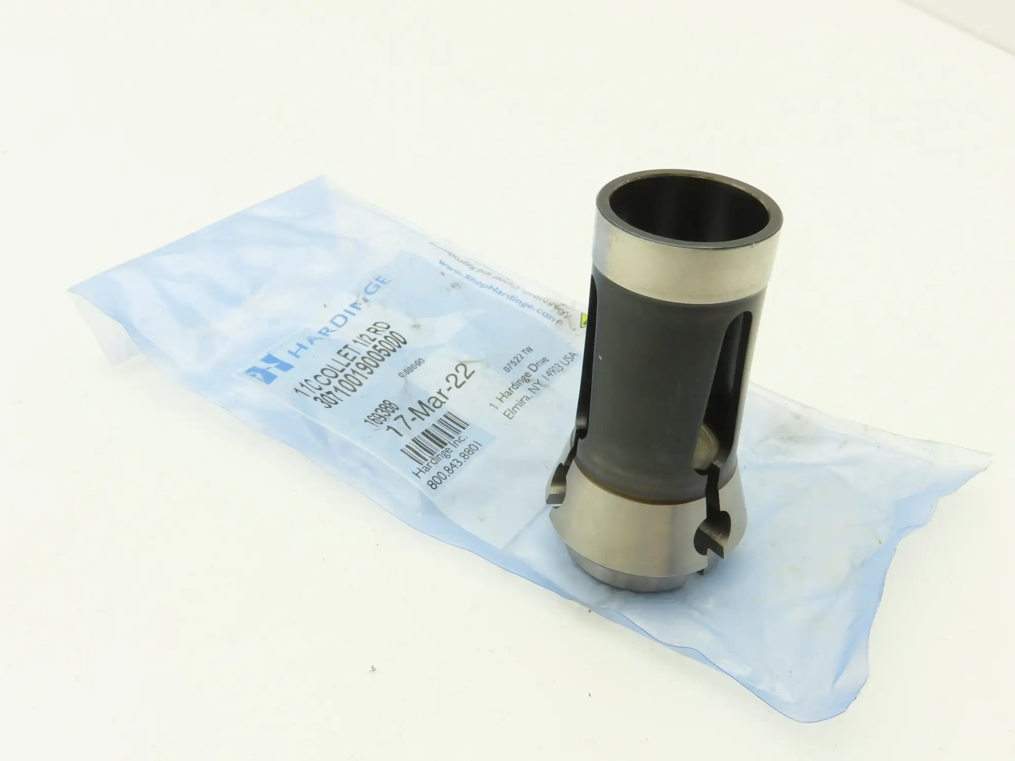 Hardinge 11C Collet 1/2" RD Round Smooth Bore 30710019005000