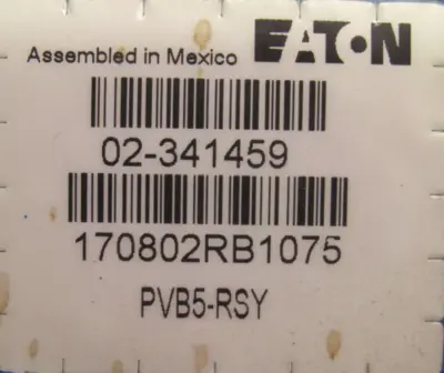 NEW EATON 02-341459 HYDRAULIC PUMP PVB5-RSY 02341459
