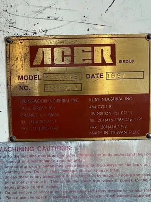 1991 ACER SUPRA 618 Grinders | GMT (9)