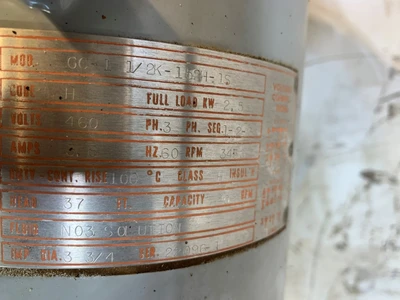 Chempump 2x1.5-5/3.75 Stainless Pump