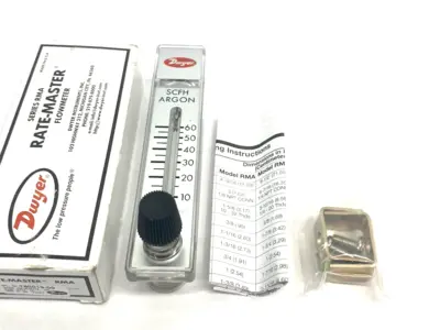 New | in-Stock Dwyer Rate-Master Flowmeter RMA-SSV FLMTR 5-60 SCFH ARGON Flowmeters Michigan US | Maverick Industrial Sales #1391164