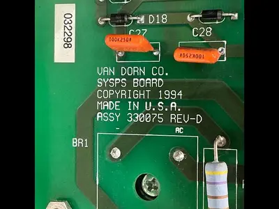 USED VAN DORN 330075