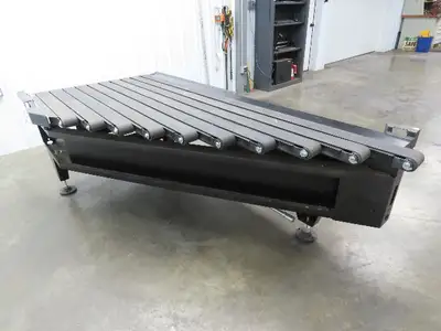 Mantissa 41"x 86" Merge Belt 45° Conveyor High Speed Package Sorting 480fpm 480V