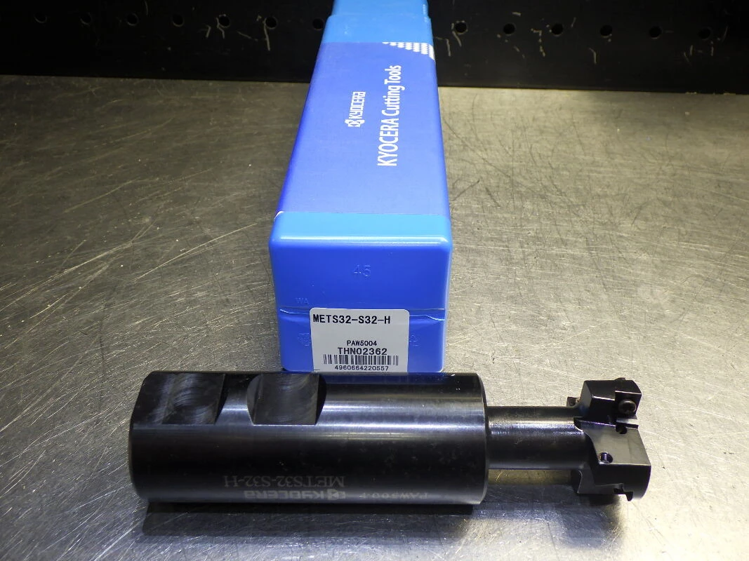 Kyocera / SGS 32mm Coolant Thru 2 Flute Indexable Endmill METS32S32H (LOC3567)