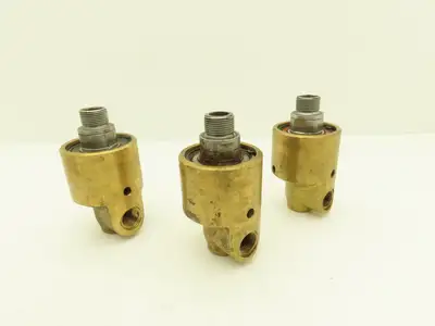Deublin 257-098-135 Rotary Union 1"UNS RH x 1/2"NPT  Lot of 3  *Bad Bearings*