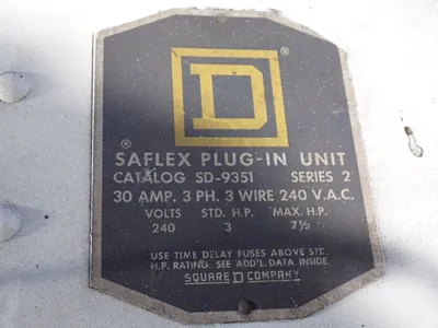 USED SQUARE D SD9351