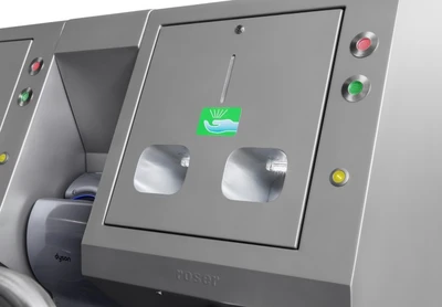 USED Roser SANI-COMPACT PLUS INTEGRATED HYGIENE STATION