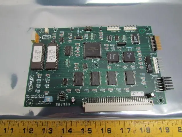 Stanley X5477 Rev C1 X547 8 Data pcb Board Assy