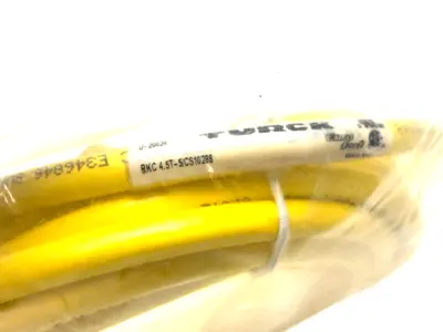 USED TURCK EUROFAST SINGLE ENDED CORDSET 5-PIN M12