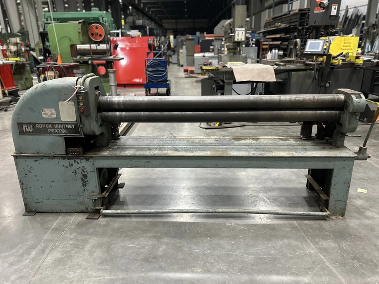 Used ROPER WHITNEY PF 4-74 Plate Bending Rolls including Pinch Michigan US | Vander Ziel Machinery Sales #483021