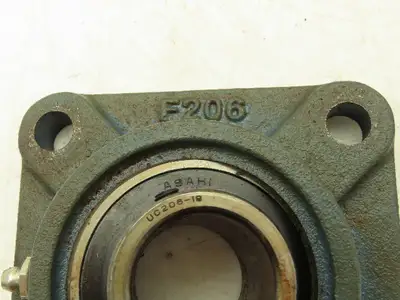 Hytrol/Dodge/AMI F206H SC206 4-Bolt Flange Mount Bearing 1-3/16" Bore  Lot of 10