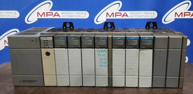 Used ALLEN-BRADLEY SLC 5/03 CPU Programmable Logic Controllers Michigan US | Midwest Press and Automation #719828