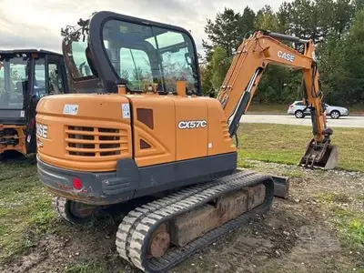 Used 2017 CASE CX57C Crawler Excavators - Mini New Hampshire US | Beauregard Equipment #1511215