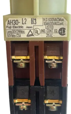 NEW FUJI ELECTRIC AH30 L201 1H3 PUSH BUTTON AH30L2
