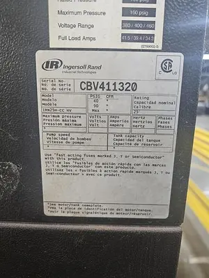 USED 2016 INGERSOLL RAND IRN25H-CC HV