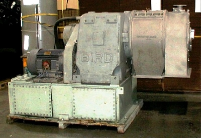 Bird/Escher-Wyss ML-500 2-stage pusher centrifuge, SS.