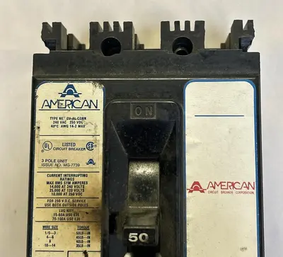 Used AMERICAN NE331050 Miscellaneous Equipment (Electrical & Power) Ohio US | Surplus Asset Holdings #1236713