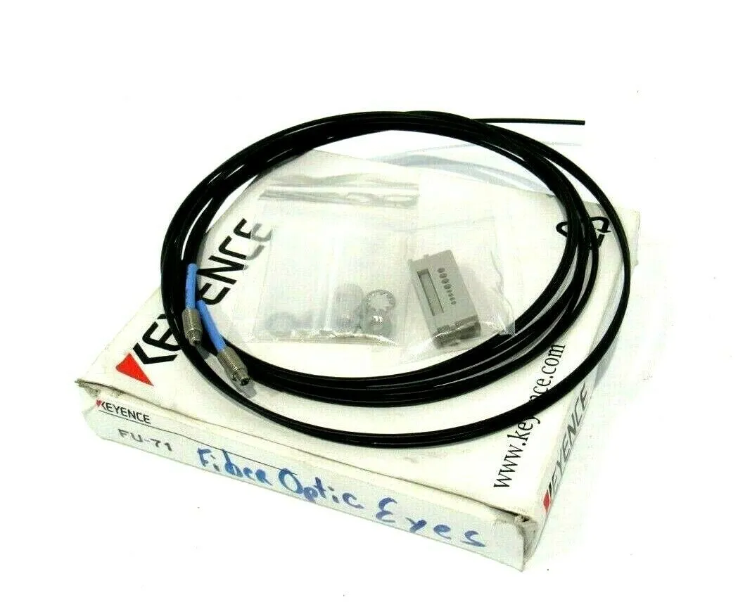 NEW KEYENCE FU-71 FIBER OPTIC SENSOR FU71