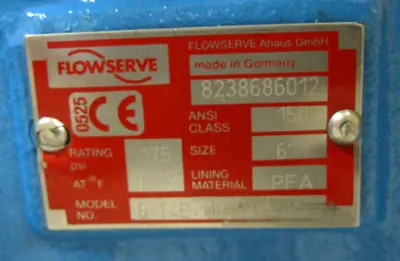 NEW Flowserve 6-T4E-11C11D133NQ-CM1084