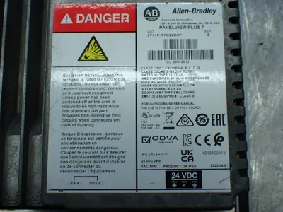 USED ALLENBRADLEY 2711PT7C22D9P