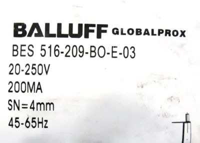 NEW BALLUFF BES 516-209-BO-E-03 PROXIMITY SENSOR BES516209BOE03