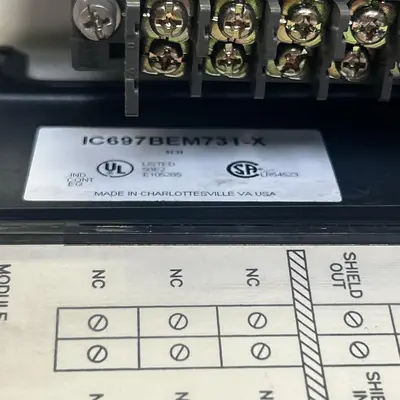Used GE FANUC IC697BEM731 Industrial Controls Ohio US | Surplus Asset Holdings #1238365