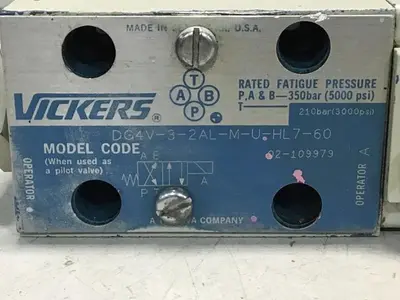 USED VICKERS DG4V-3-2AL-M-U-HL7-60