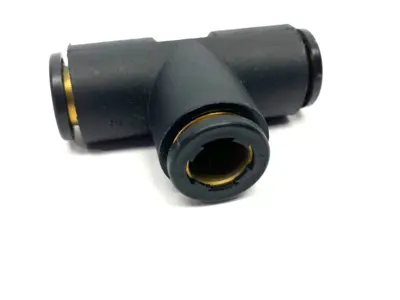 USED PARKER PNEUMATIC PUSH-IN UNION TEE FITTING 12MM