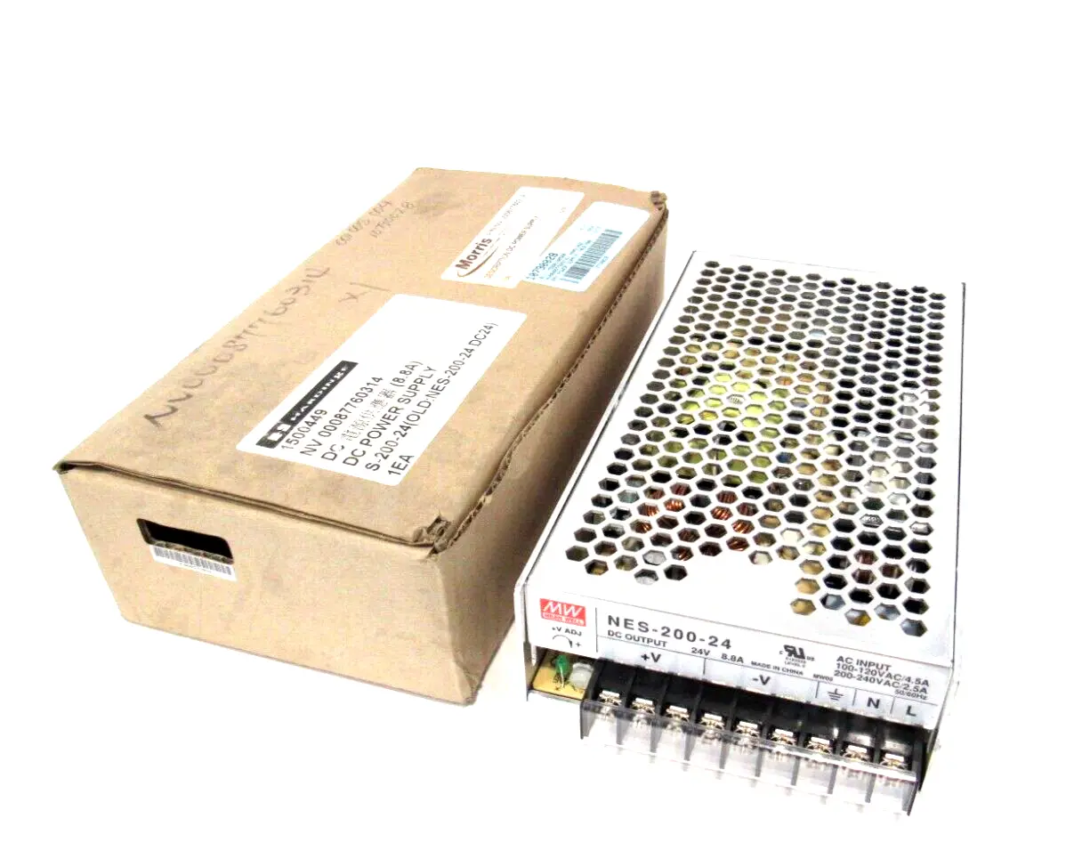 NEW MEAN WELL NES-200-24 POWER SUPPLY NES20024