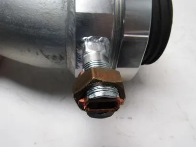 3STD WPB A00353 3" ID 90 Degree Sweep Externally Grounded Conduit Connector