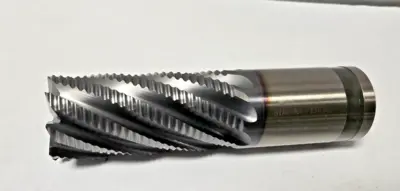 Niagara Cutter End Mill HSS 71343 HSCO 8 Flute Rougher 2" USA New