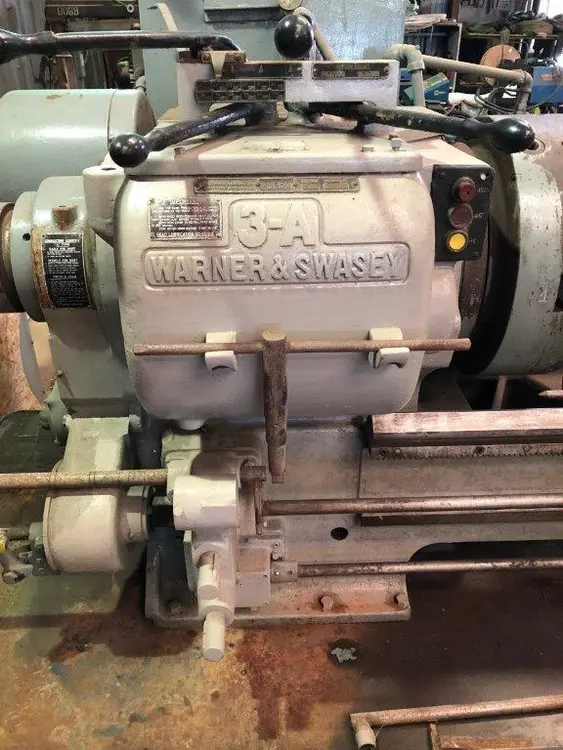 Used 1952 WARNER-SWASEY 3A Turret Lathes (Ram & Saddle) Mississippi US | Gulf Coast Machinery 4 #53653