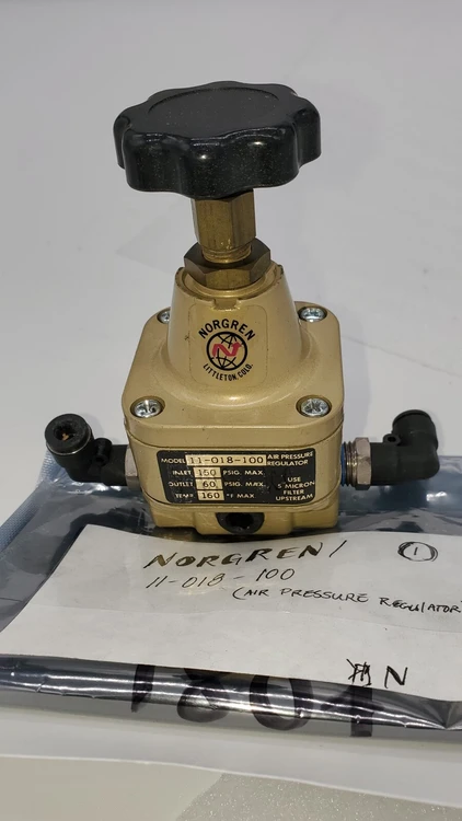 Used Norgren Norgren 11-018-100 Precision Pressure Regulator Air Pressure Regulators Arizona US | ASSET CONVERSION SPECIALISTS, INC. #319820