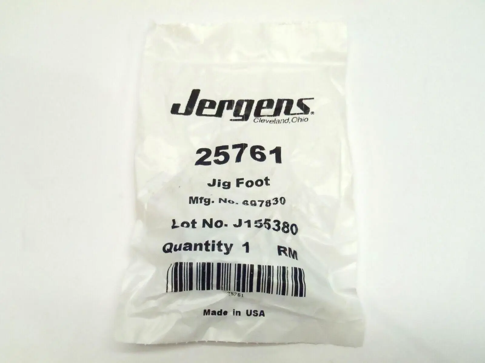25761 | Jergens  Jig Foot 22mm x 24mm - New