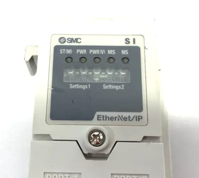 New | in-Stock SMC EtherNet/IP Serial Transmission Unit, PNP 2-Port 24VDC Class 2 PLC Processors Michigan US | Maverick Industrial Sales #1398950