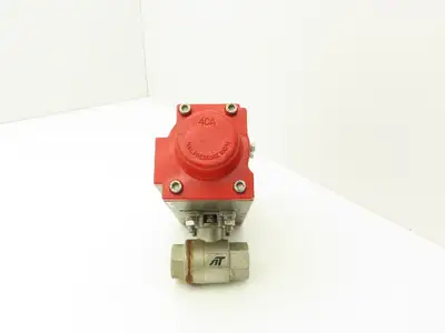 Triac 2R40SR Spring Return Pneumatic Valve Actuator Rotary 8ft-lb 3/4" Ball