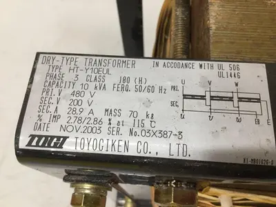 USED TOYOGIKEN HT-Y10EUL