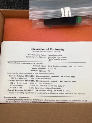 NEW National Instruments SCC-DO01