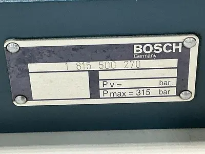 USED BOSCH 081WV06P1V1010WS024/00D51