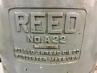 Used REED A22 Thread Rollers New York US | Barbarotto Int'l Sales Corp #1333055